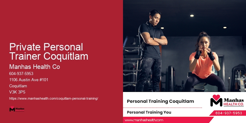 Private Personal Trainer Coquitlam Personal Trainer For Cardio