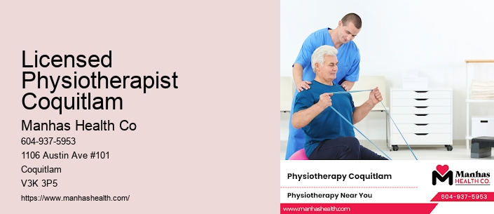 Licensed Physiotherapist Coquitlam