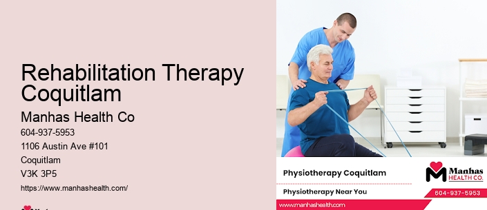 Rehabilitation Therapy Coquitlam