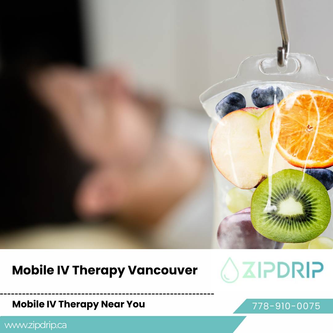Anti-Inflammatory IV Therapy Mobile IV Drip Vancouver