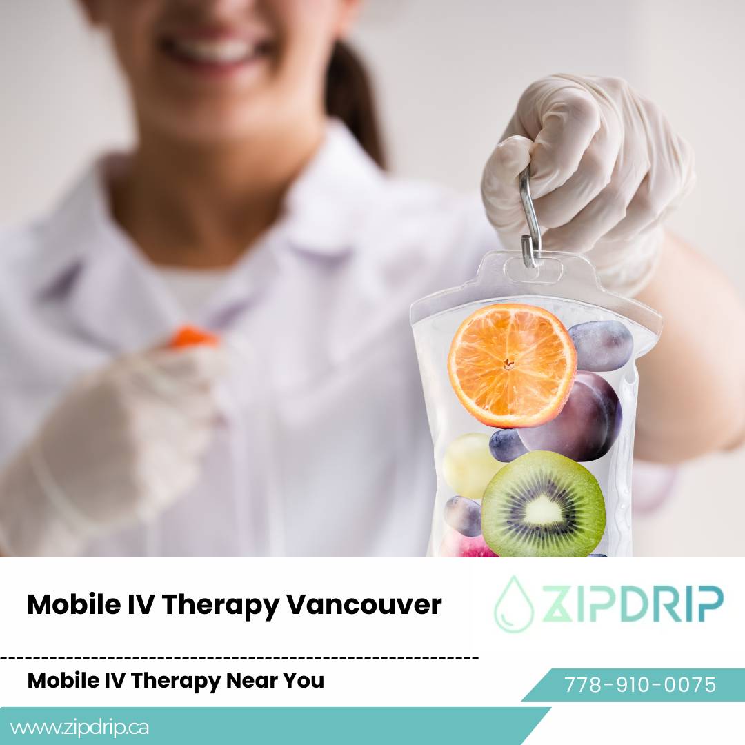 Myers Cocktail IV Mobile IV Therapy in Vancouver BC