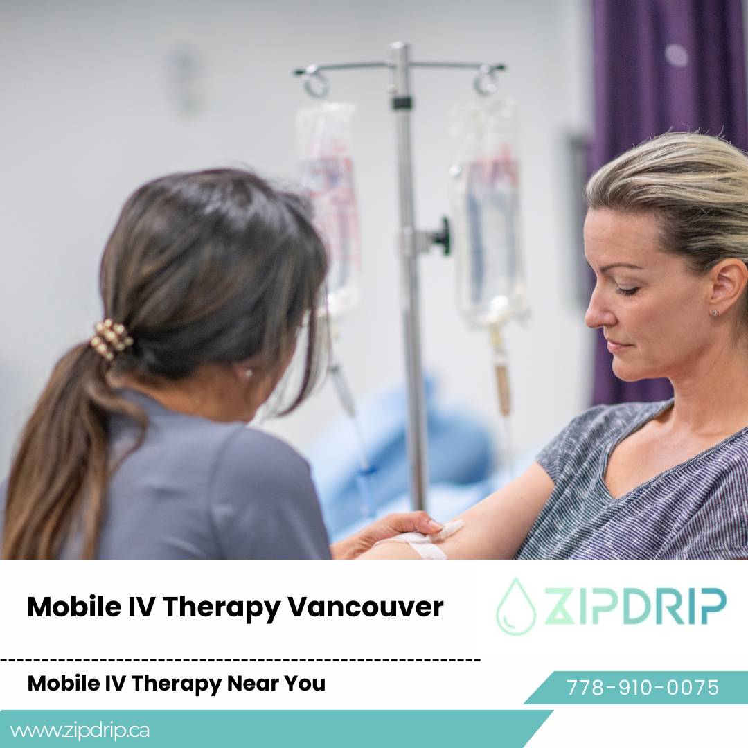 Best IV therapy for fatigue Vancouver Mobile IV Hydration