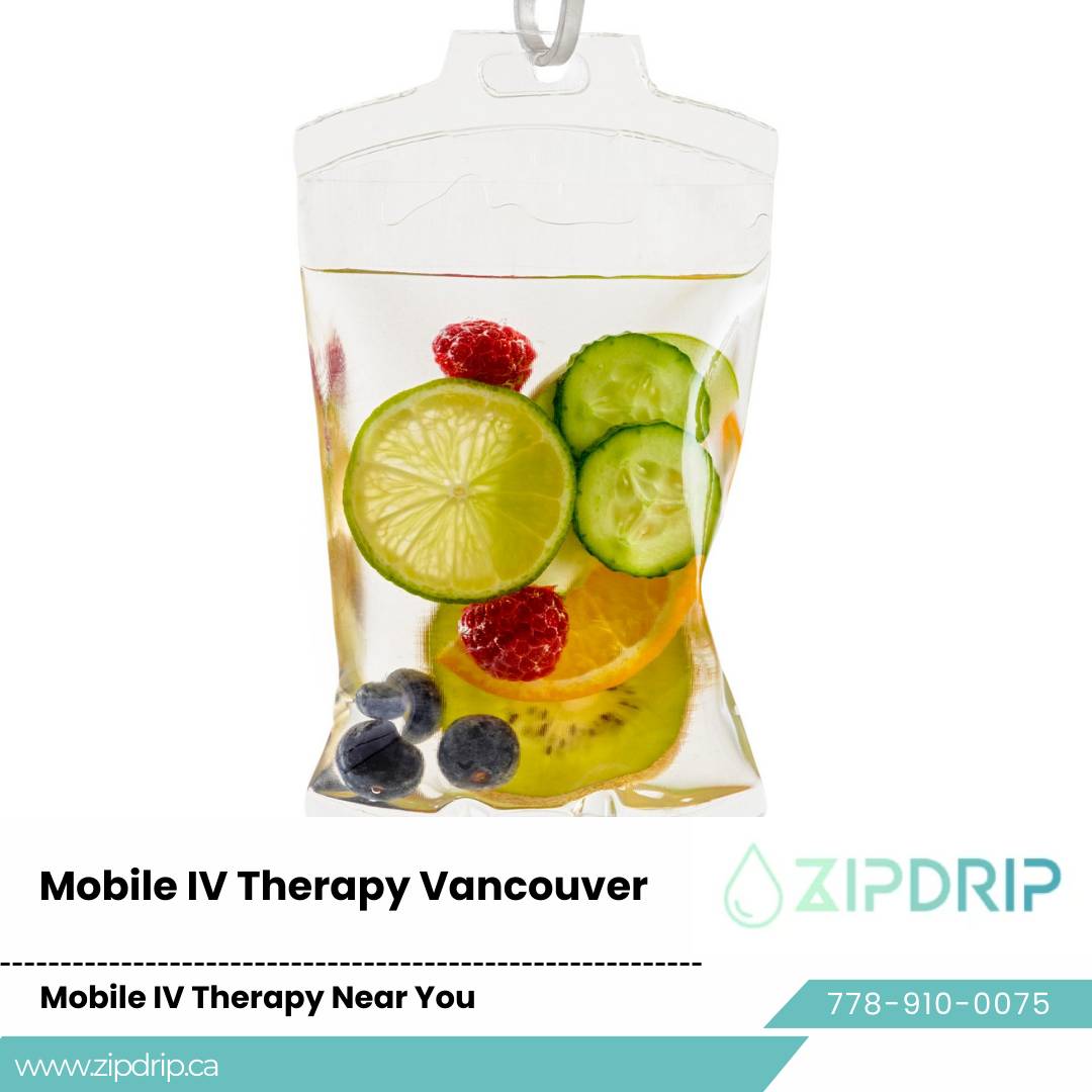 Mobile IV therapy for hydration