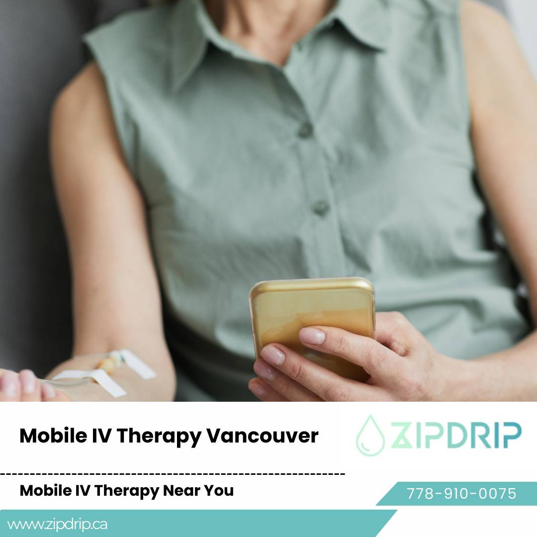 IV infusion service Mobile Recovery IV Vancouver