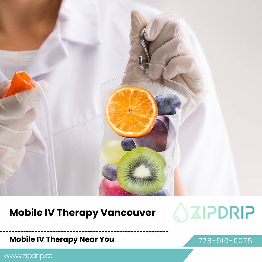 Vitamin Therapy At Home Vancouver Mobile Health Drips