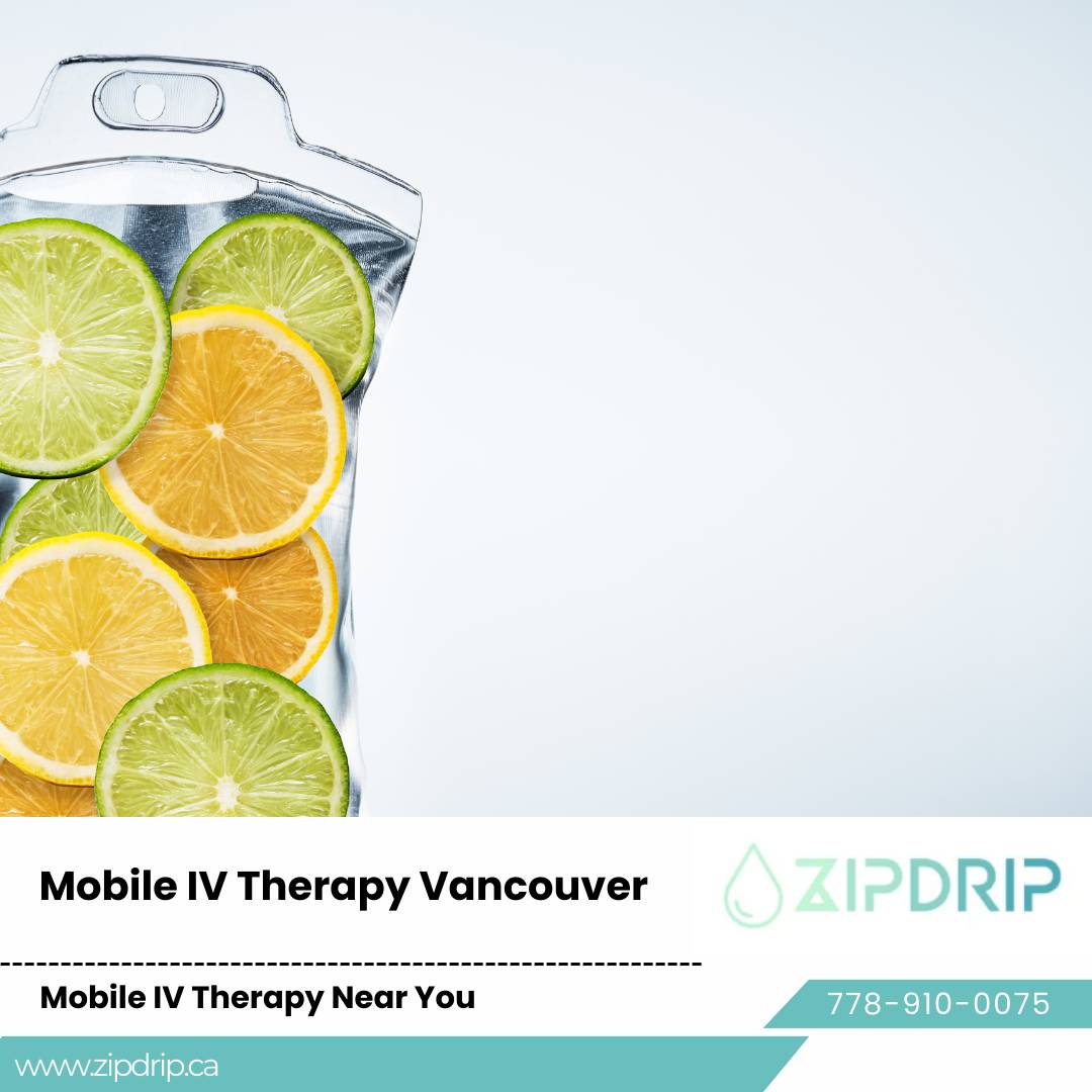 In-Home Vitamin Infusion Mobile Hydration Wellness Vancouver