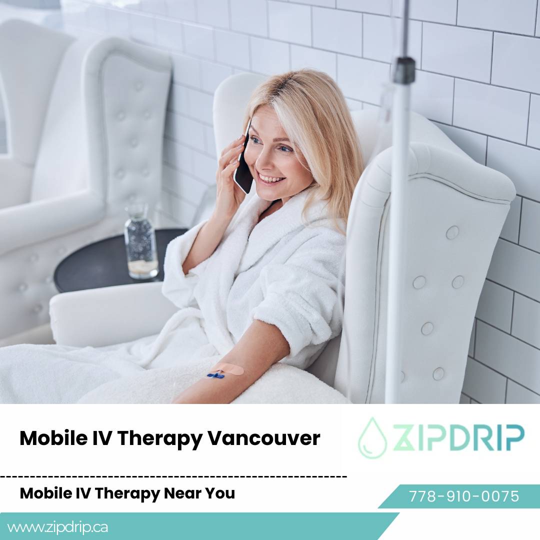Energy Recovery IV Mobile Hydration Drip Vancouver
