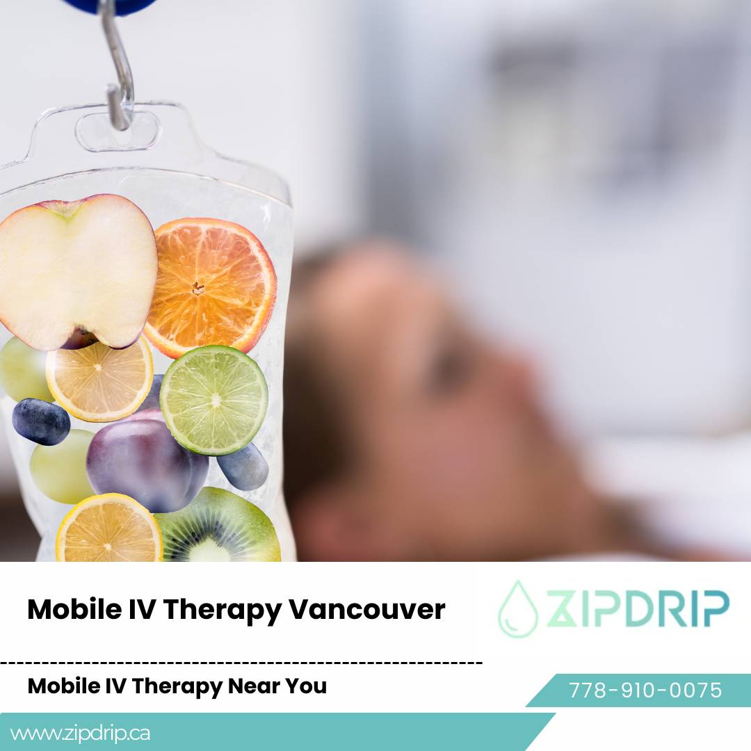 In-Home IV Therapy Mobile Hydration Drip Vancouver BC