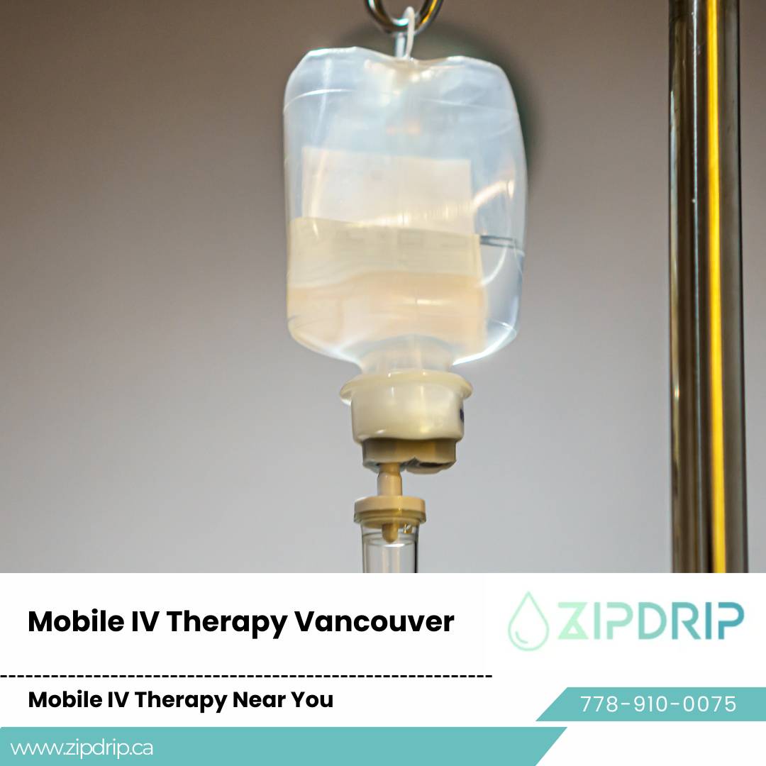 In-Home Hydration Therapy Mobile Hydration Drip Vancouver