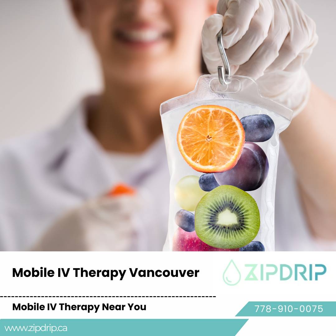 Mobile IV infusion therapy Mobile Immunity Boost IV Vancouver