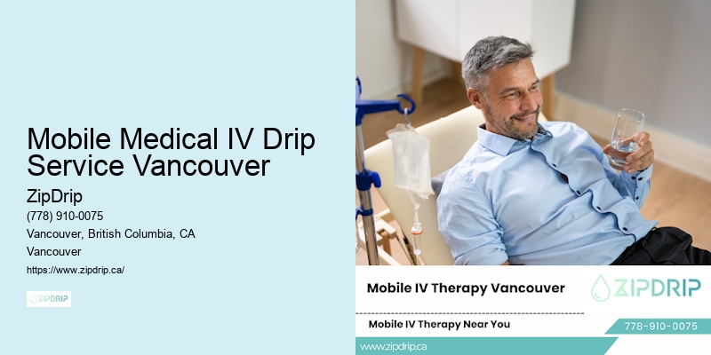 Mobile Medical IV Drip Service Vancouver