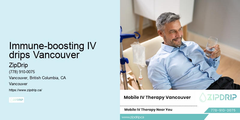 Immune-boosting IV drips Vancouver