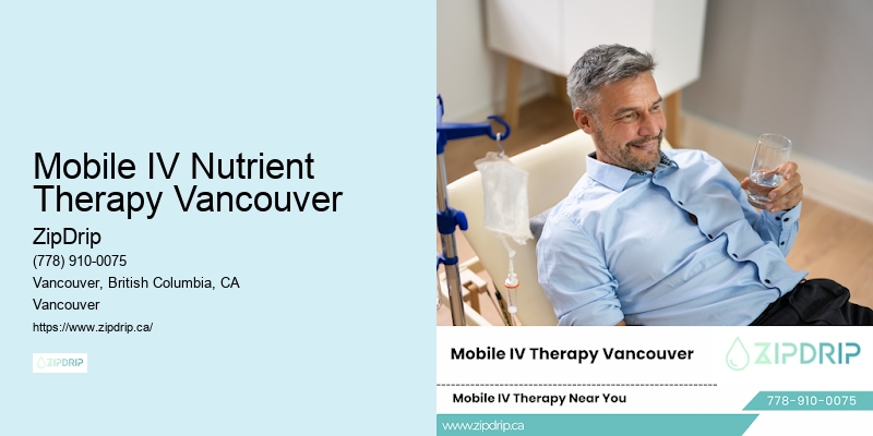 Mobile IV Nutrient Therapy Vancouver