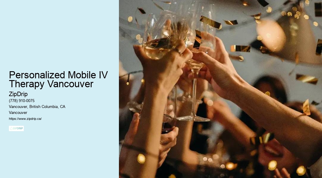 Personalized Mobile IV Therapy Vancouver IV infusion at home