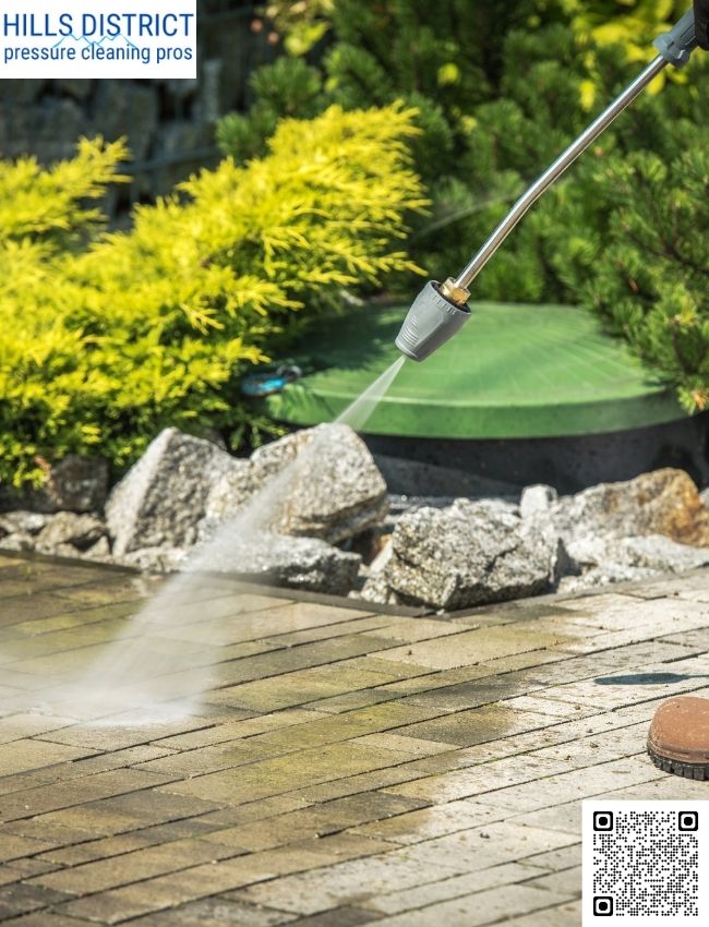 What is included in the house washing service?