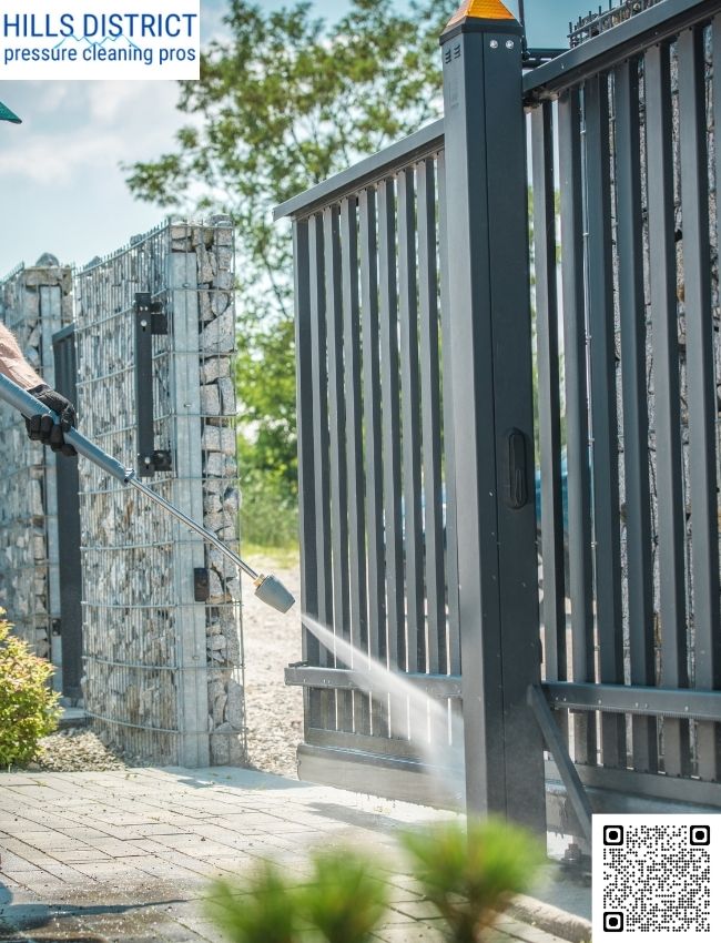 What is the process for commercial pressure cleaning?