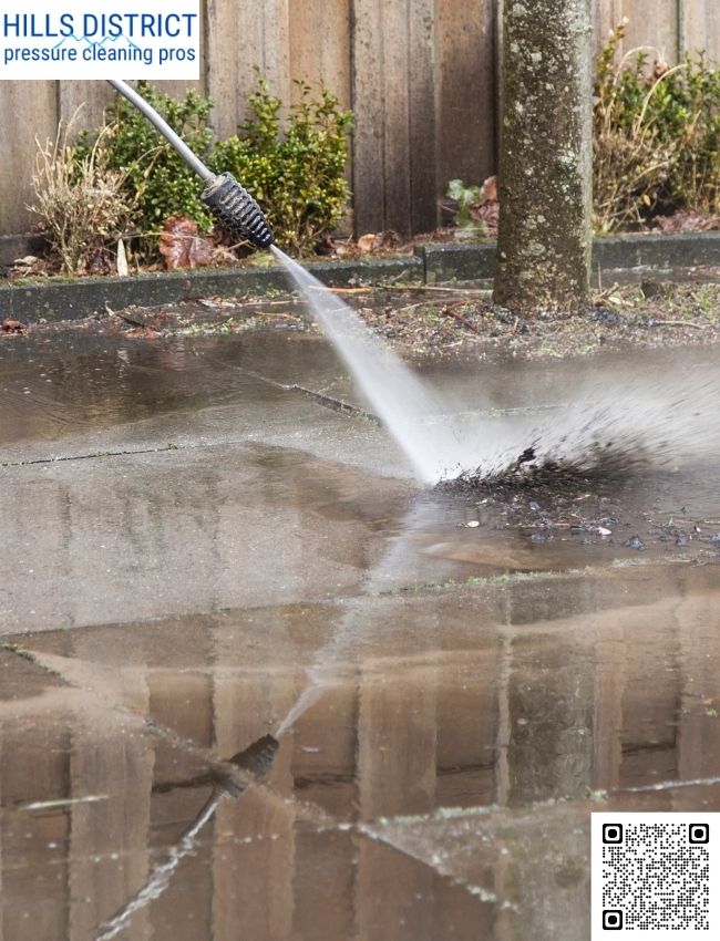 What is the process for commercial pressure cleaning?