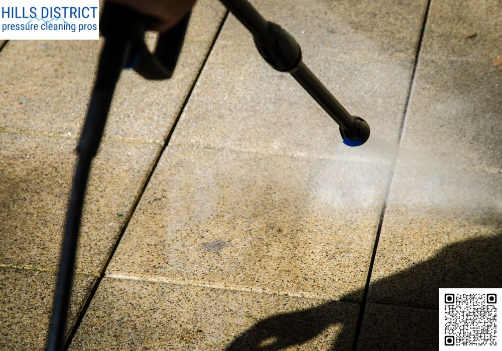 What safety measures are taken during roof cleaning?