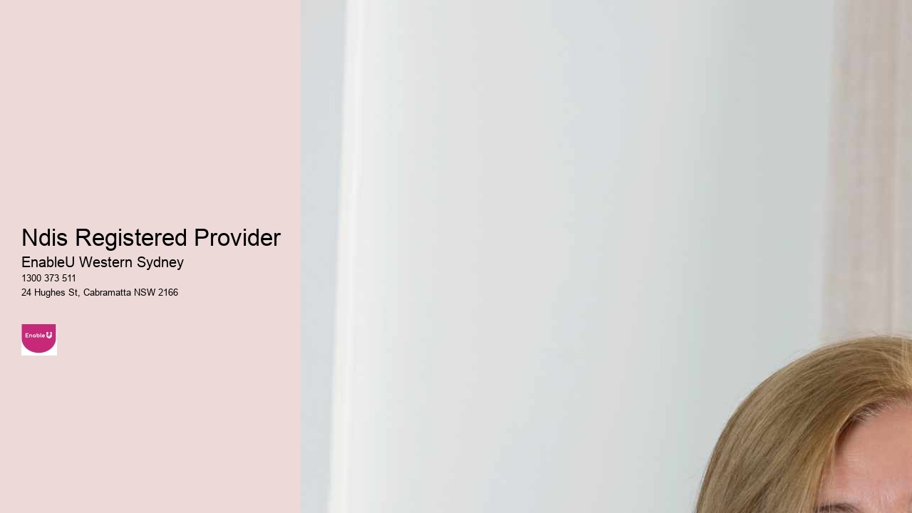 Ndis Registered Provider