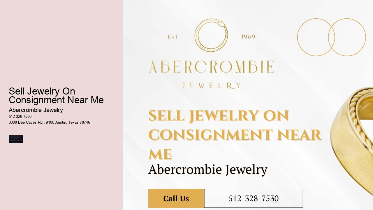 Sell Jewelry On Consignment Near Me