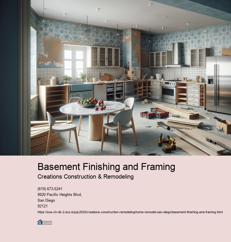 Basement Finishing and Framing