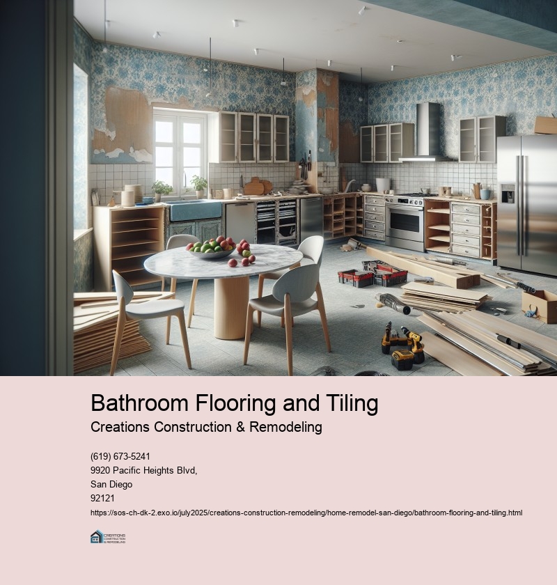 Bathroom Flooring and Tiling