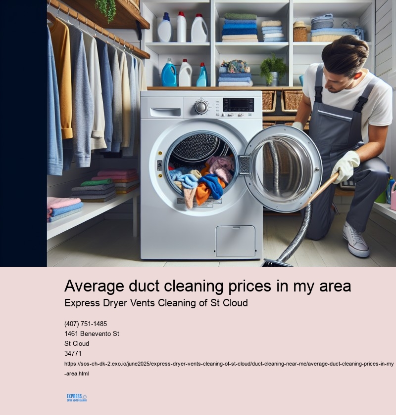 Average duct cleaning prices in my area