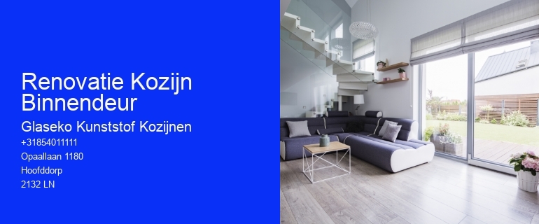 Renovatie Kozijn Binnendeur