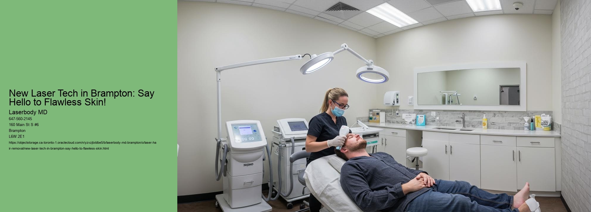 New Laser Tech in Brampton: Say Hello to Flawless Skin!