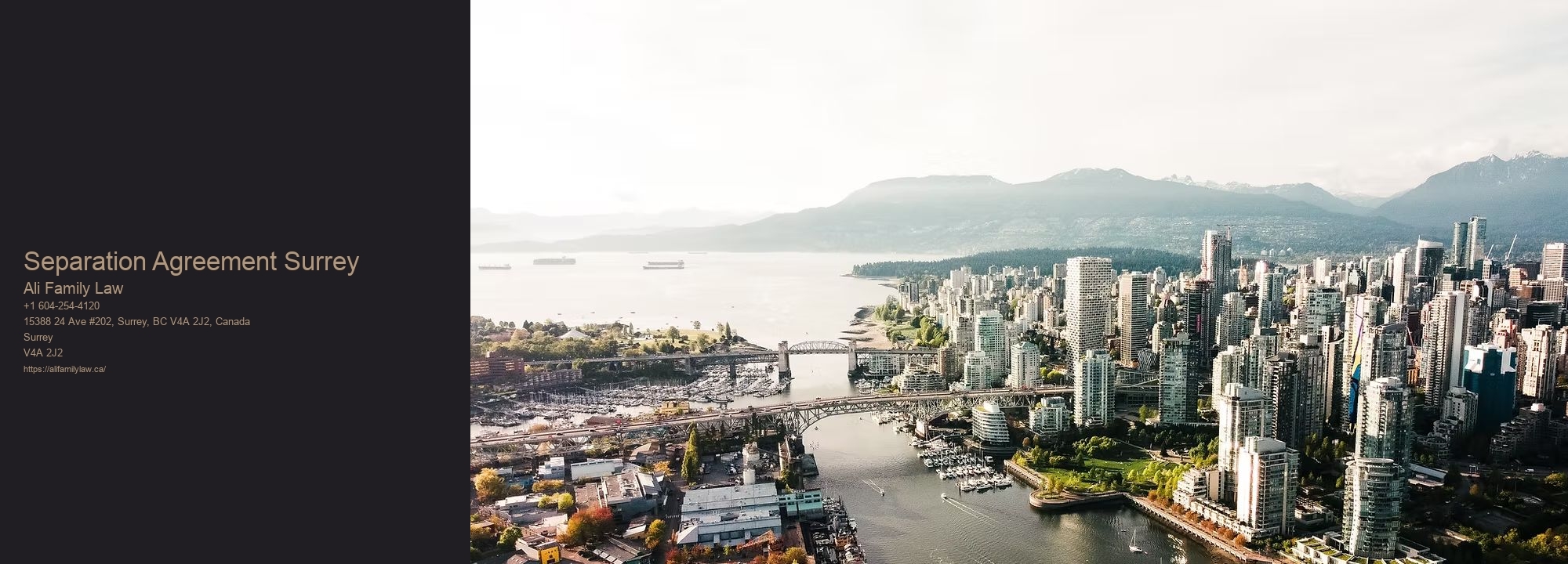 Separation Agreement Surrey