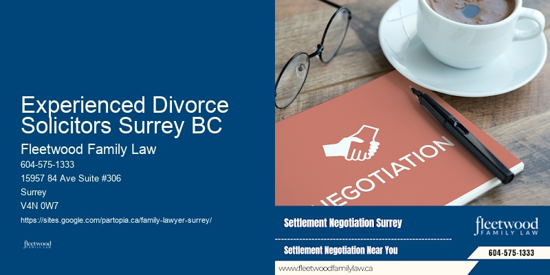 Experienced Divorce Solicitors Surrey BC