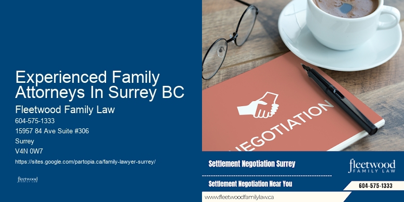 Experienced Family Attorneys In Surrey BC