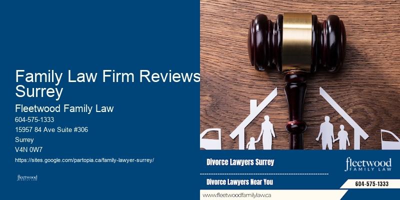 Family Law Firm Reviews Surrey