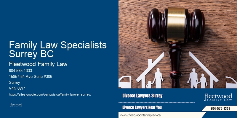 Family Law Specialists Surrey BC