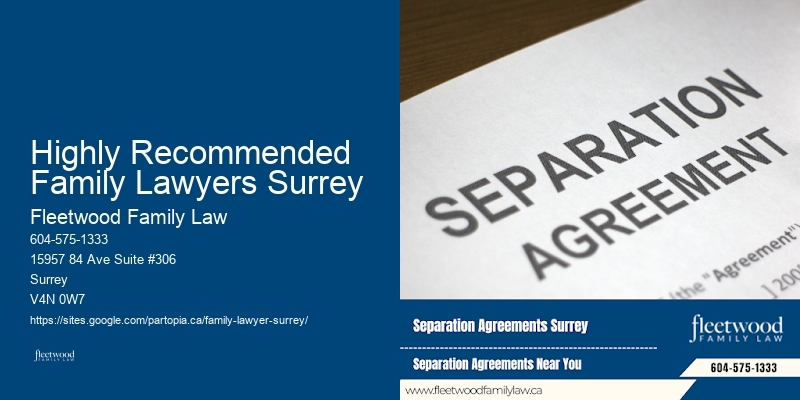 Highly Recommended Family Lawyers Surrey