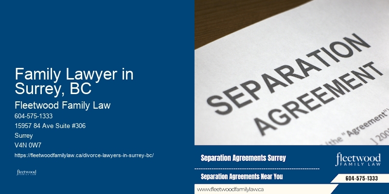 Family Lawyer in Surrey, BC