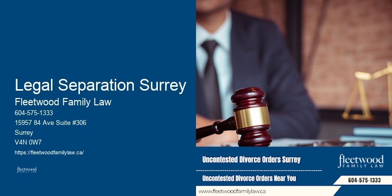 Legal Separation Surrey