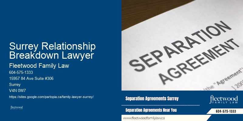 Surrey Relationship Breakdown Lawyer