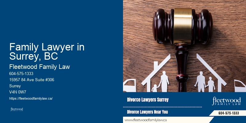 Family Lawyer in Surrey, BC