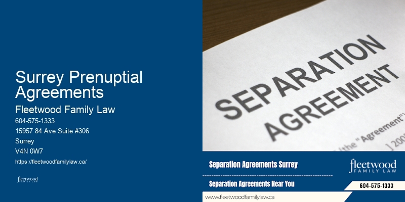Surrey Prenuptial Agreements