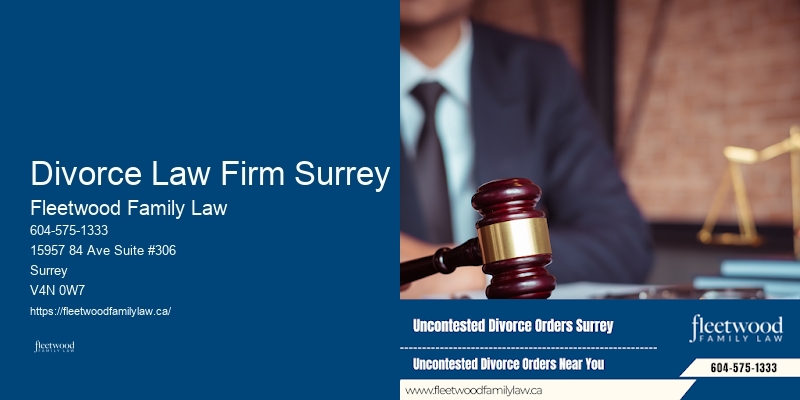Divorce Law Firm Surrey