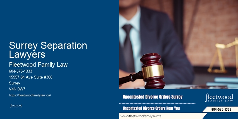 Surrey Separation Lawyers