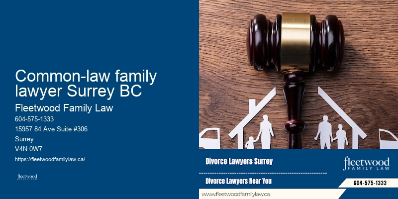 Common-law family lawyer Surrey BC