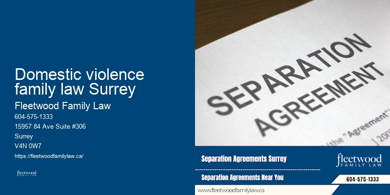 Domestic violence family law Surrey
