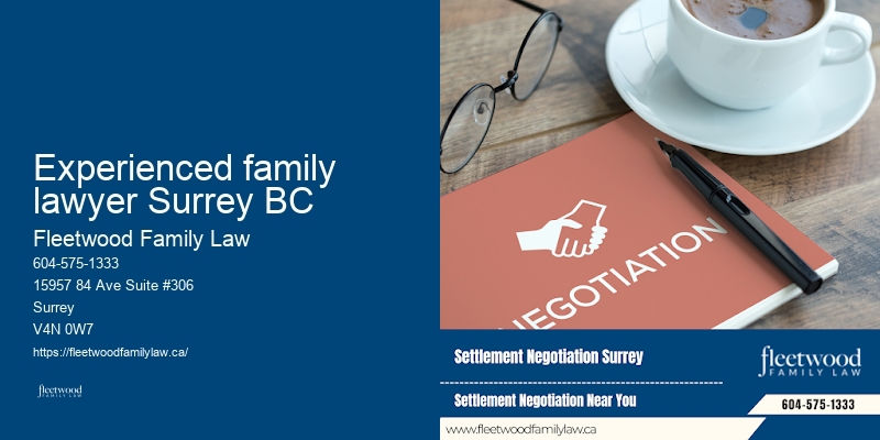 Experienced family lawyer Surrey BC