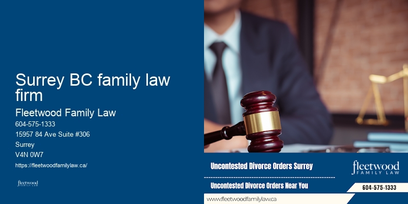 Surrey BC family law firm