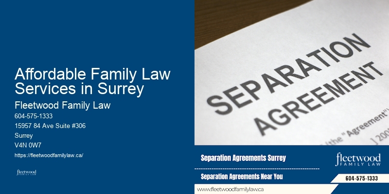 Affordable Family Law Services in Surrey