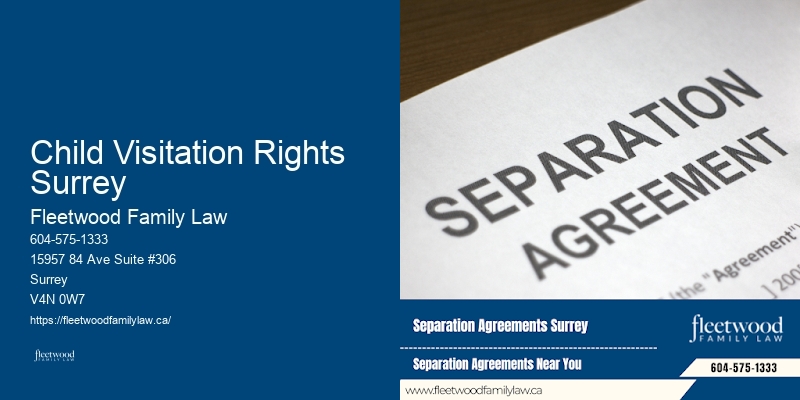 Child Visitation Rights Surrey