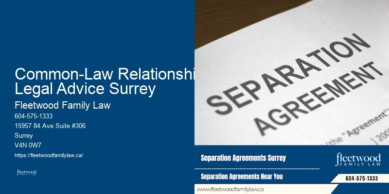 Common-Law Relationship Legal Advice Surrey