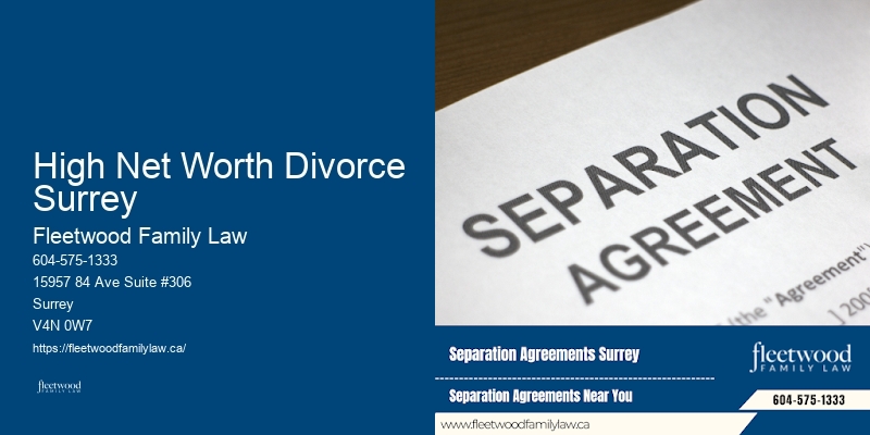 High Net Worth Divorce Surrey